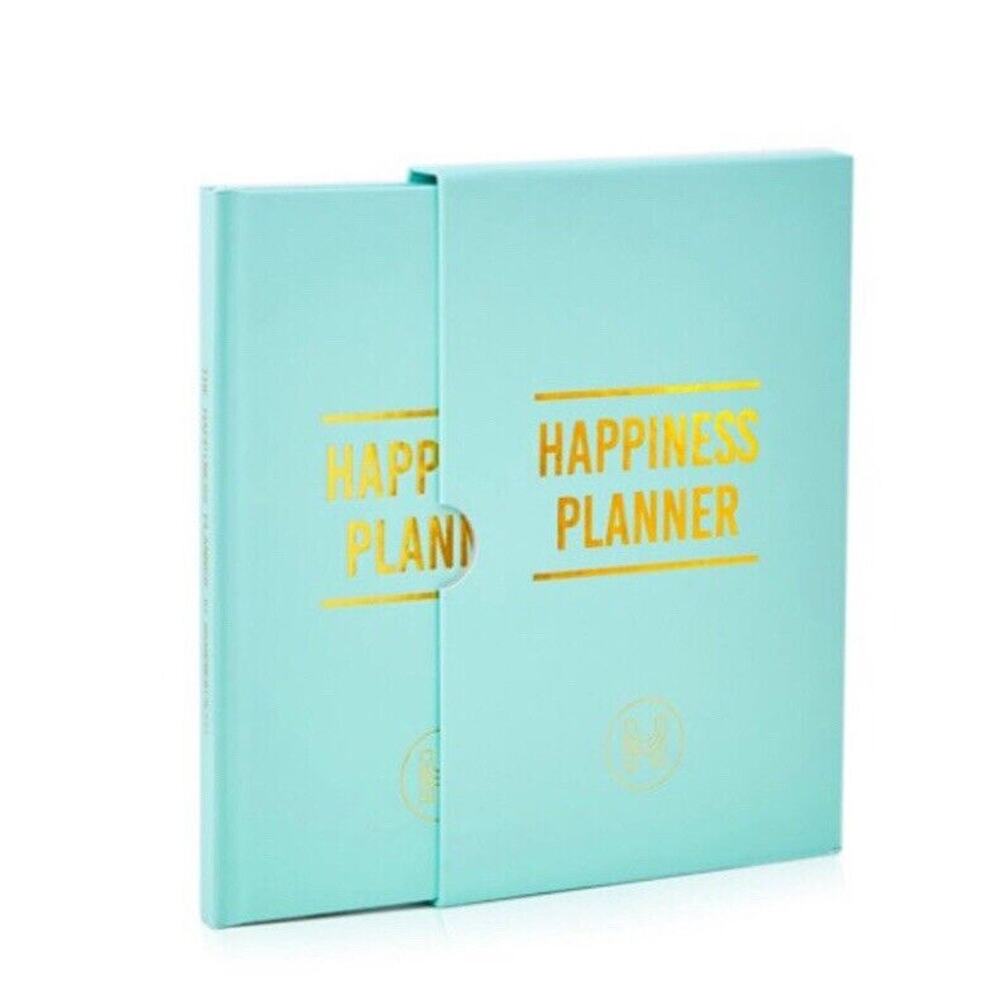 Mint 100 Days of Happiness Planner / Journal Undated Task management  to do list